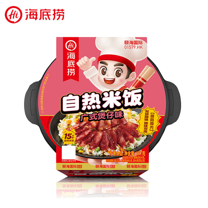 Haidilao Self-Heating Hot Pot with Crispy Tripe, Spicy Beef and Beef Brisket - Large Portion, Wholesale Case