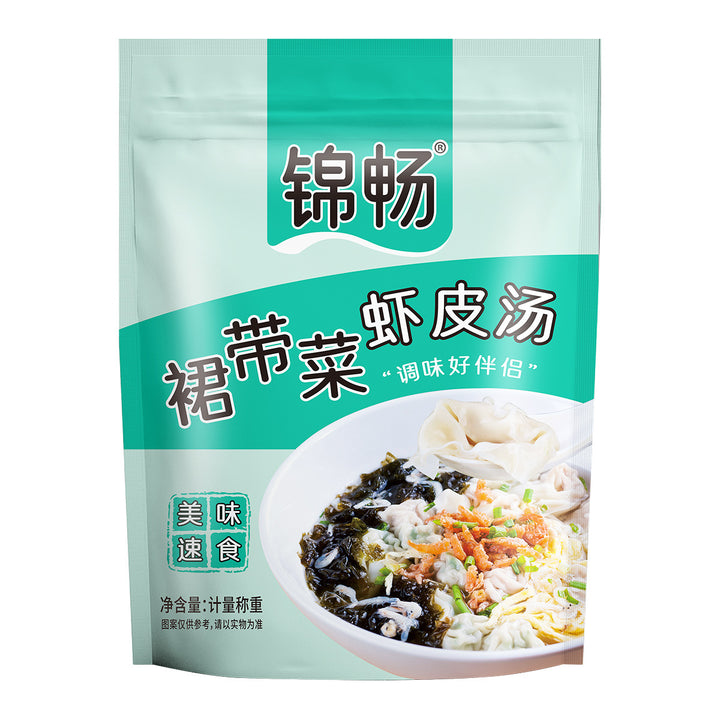 【包邮】【抖音同款】裙带菜虾皮汤速食汤整箱正宗混沌汤料小包
