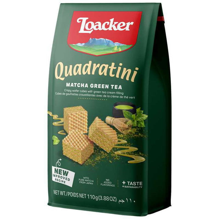 Loacker Wafer Biscuits 125g | Individually Wrapped Snack Pack | Festive Treats