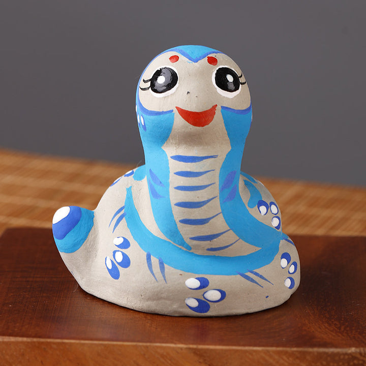 Fengxiang Clay Figurines – Hand-Painted Zodiac Sculptures (Traditional Folk Art)