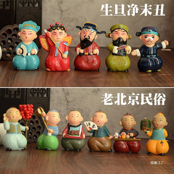 Traditional Beijing Clay Doll Figurines – Iconic Tianjin Niren Zhang Crafts