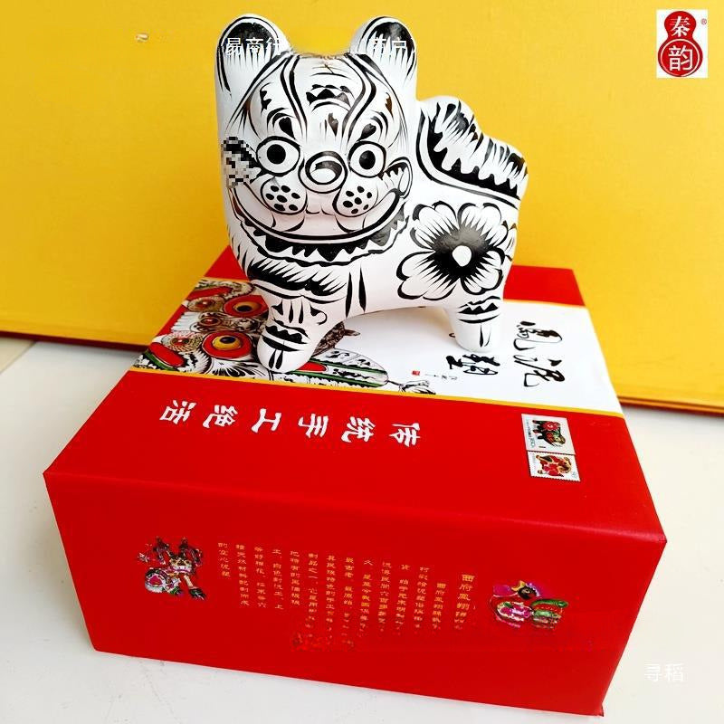 Figuras de arcilla Fengxiang artesanales – Colección Zodiaco Pintada