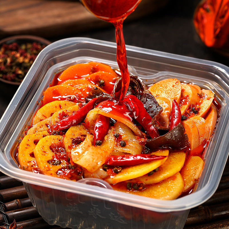 Simida self-heating hot pot, convenient instant food, self-heating rice, Chongqing style lazy person's self-service spicy hot pot, small hot pot wholesale.