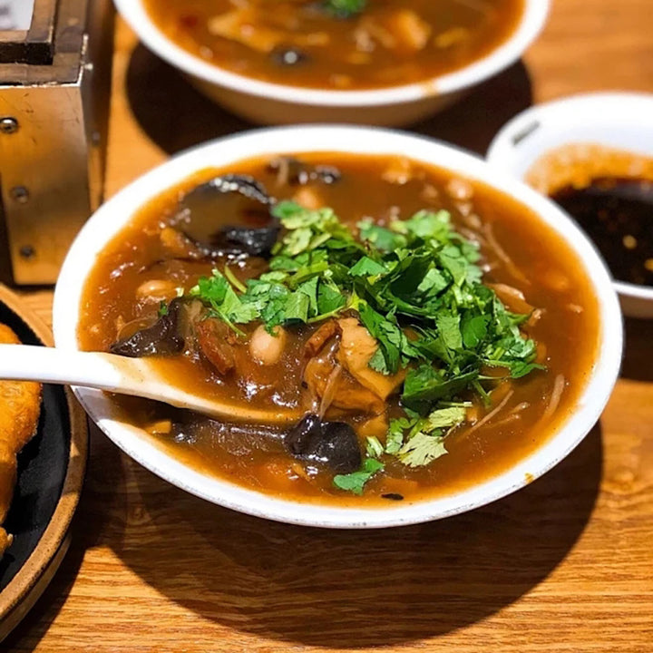 黑椒酸辣汤料包小吃胡辣汤方便速食汤底家用袋装早餐黑椒酸辣汤料