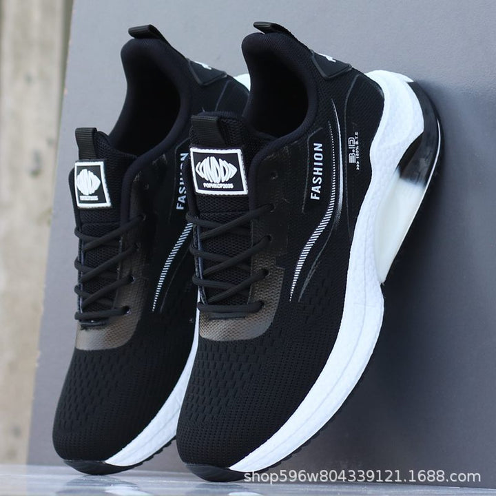Guochao Hydrogen Cloud Joint Running Shoes Men's Travel Shoes 2024 Spring and Summer Daddy Shoes Men's Sports Leisure Breathable Mesh Shoes