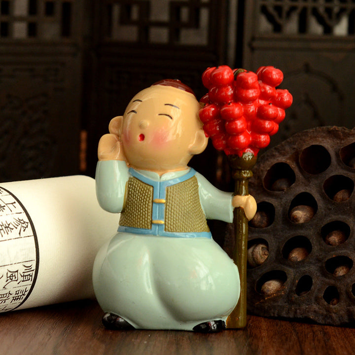 Traditional Beijing Clay Doll Figurines – Iconic Tianjin Niren Zhang Crafts