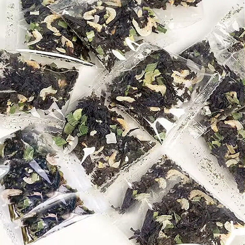汤小淘紫菜虾皮汤料包海鲜调料包馄饨汤料100小包装免煮现货批发