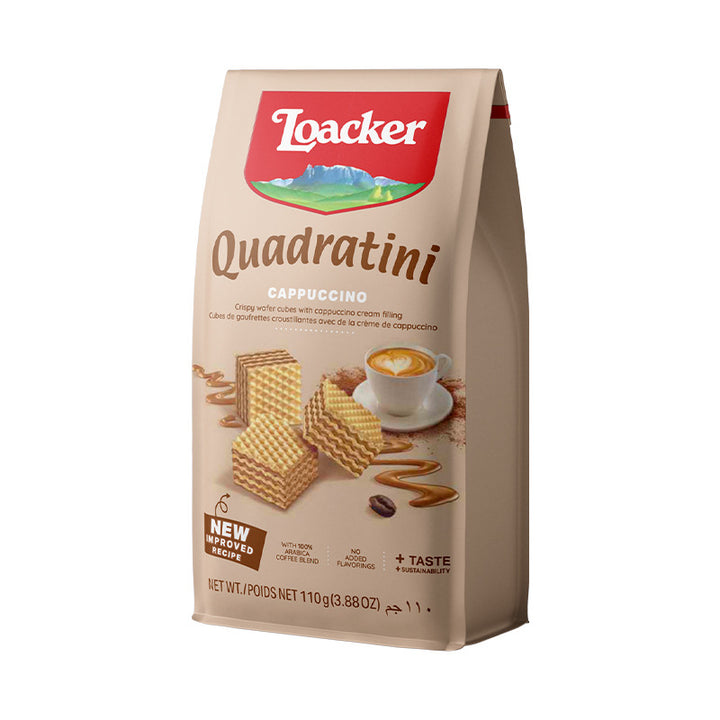Loacker Wafer Biscuits 125g | Individually Wrapped Snack Pack | Festive Treats