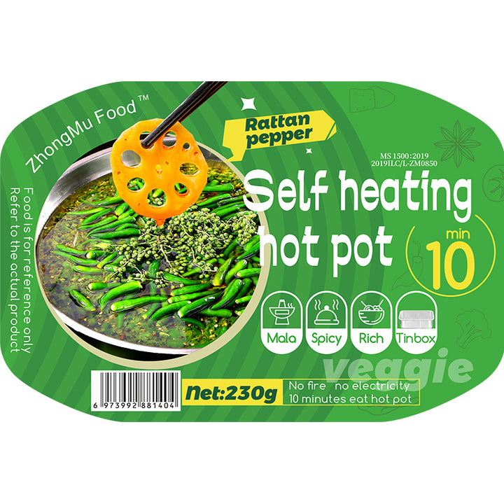 [Halal] Instant self-heating hot pot, available for export, international sales, retail, and wholesale.