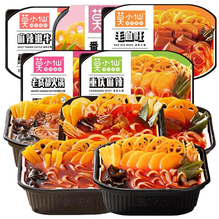 Mo Xiao Xian Self-Heating Hot Pot – Chengdu; Chongqing Spicy Flavor