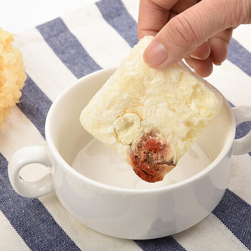 红枣枸杞银耳羹10g/包冲泡60秒免煮即食冰糖雪梨汤代早餐一件代发