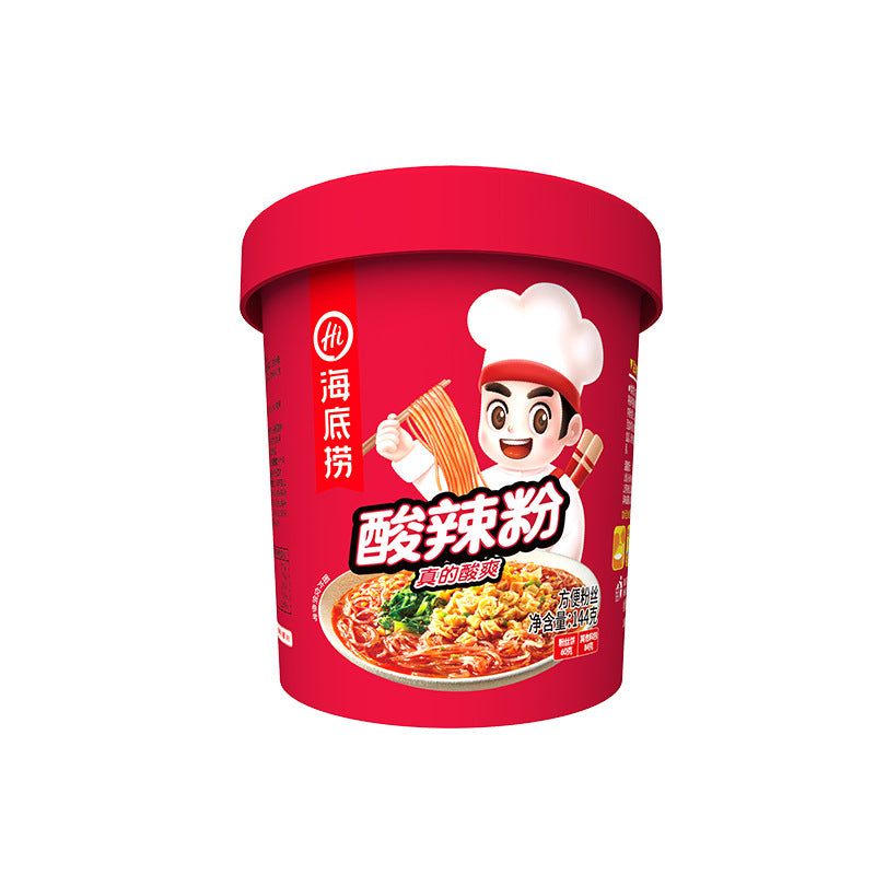 Haidilao self-heating hot pot, commercial wholesale, self-heating rice, convenient instant food, sour and spicy noodles, full case for dormitories.