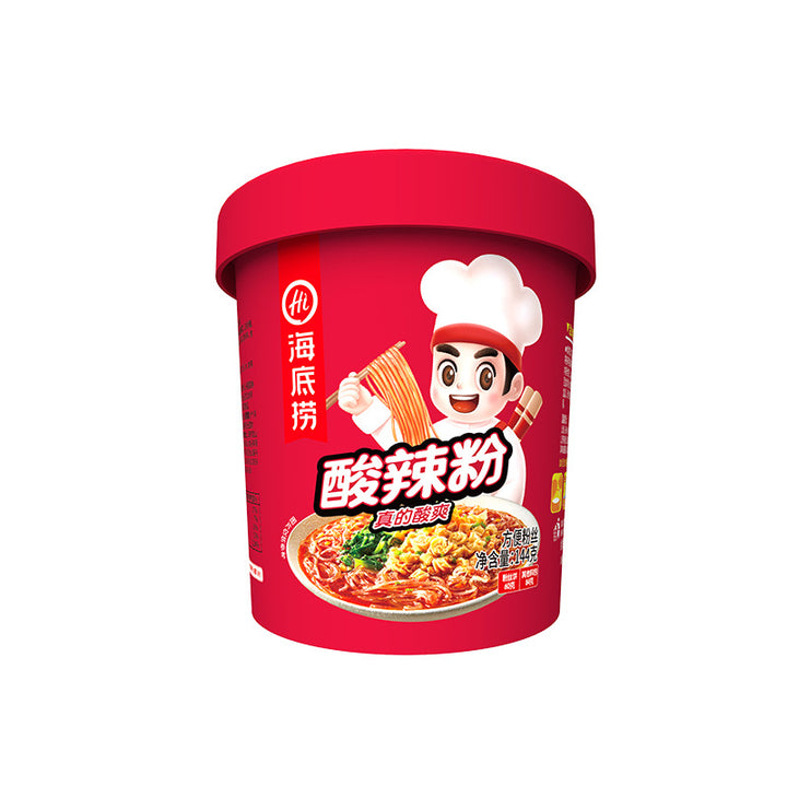 Haidilao self-heating hot pot, commercial wholesale, self-heating rice, convenient instant food, sour and spicy noodles, full case for dormitories.