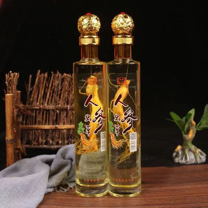 Ginseng & Cordyceps Spirit (52% ABV) — Full Case Wholesale | Premium Gift Liquor, Ideal for Gatherings & Wellness | Infused with Ginseng, Cordyceps, and Goji Berries