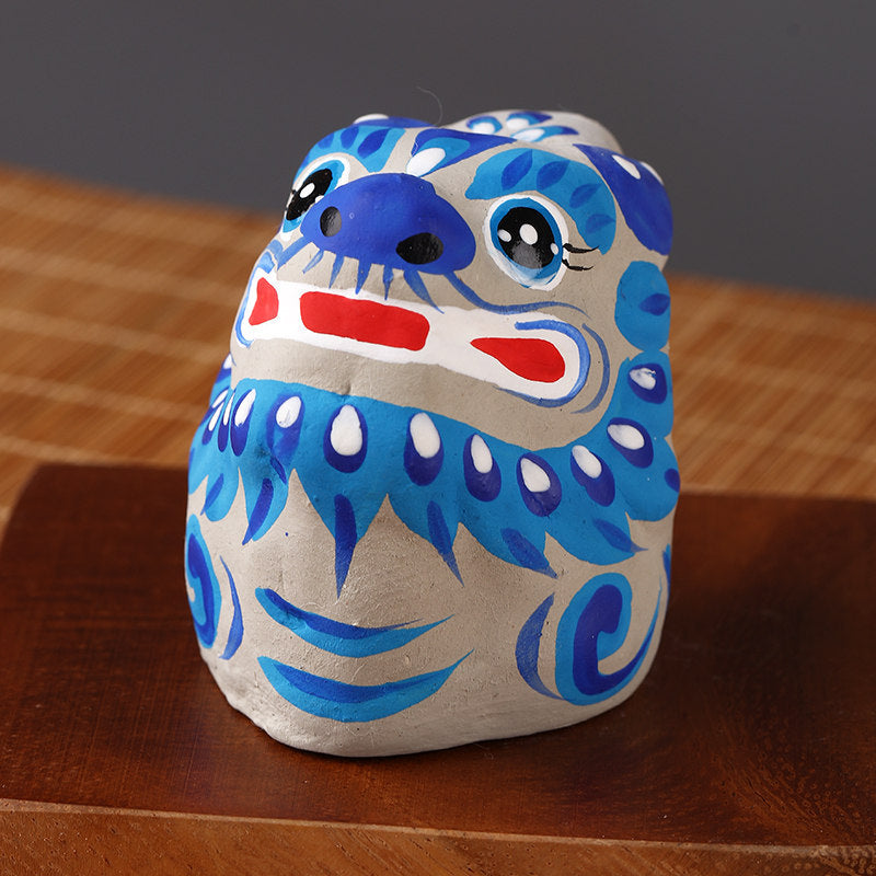 Fengxiang Clay Figurines – Hand-Painted Zodiac Sculptures (Traditional Folk Art)