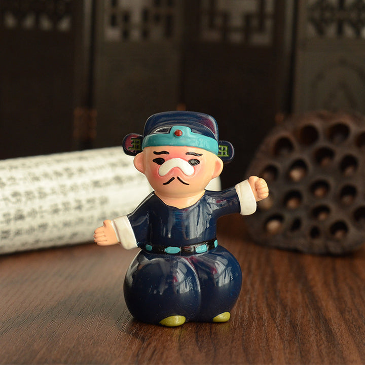 Traditional Beijing Clay Doll Figurines – Iconic Tianjin Niren Zhang Crafts
