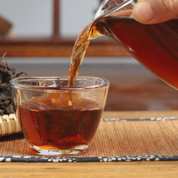 Lushi Tea | Bulk Yunnan Ripe Pu'er Tea | Authentic Menghai Loose Leaf ...