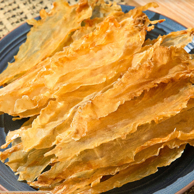Premium Dried Cod Fish Maw | 250g | High Rehydration Rate | Deep Sea S ...