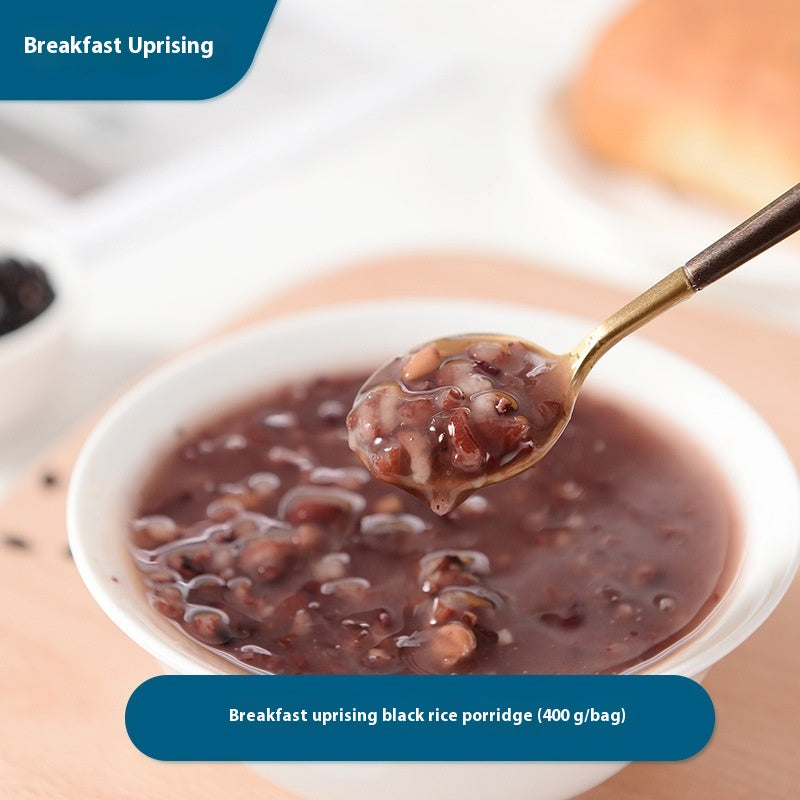 Wholesale Black Rice Porridge | Pre-made Breakfast Porridge | 400g Bag ...